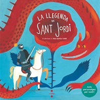 La llegenda de Sant Jordi amb personatges per vestir