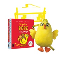 Pack de El pollo Pepe va al colegio