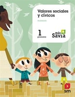 Solucionario Valores Sociales y Civicos 1 Primaria SM MAS SAVIA-pdf