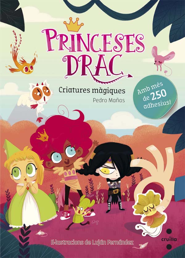 Princeses drac: criatures màgiques. Adhesius