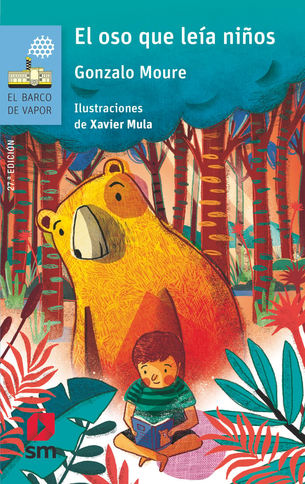 El oso que leía niños